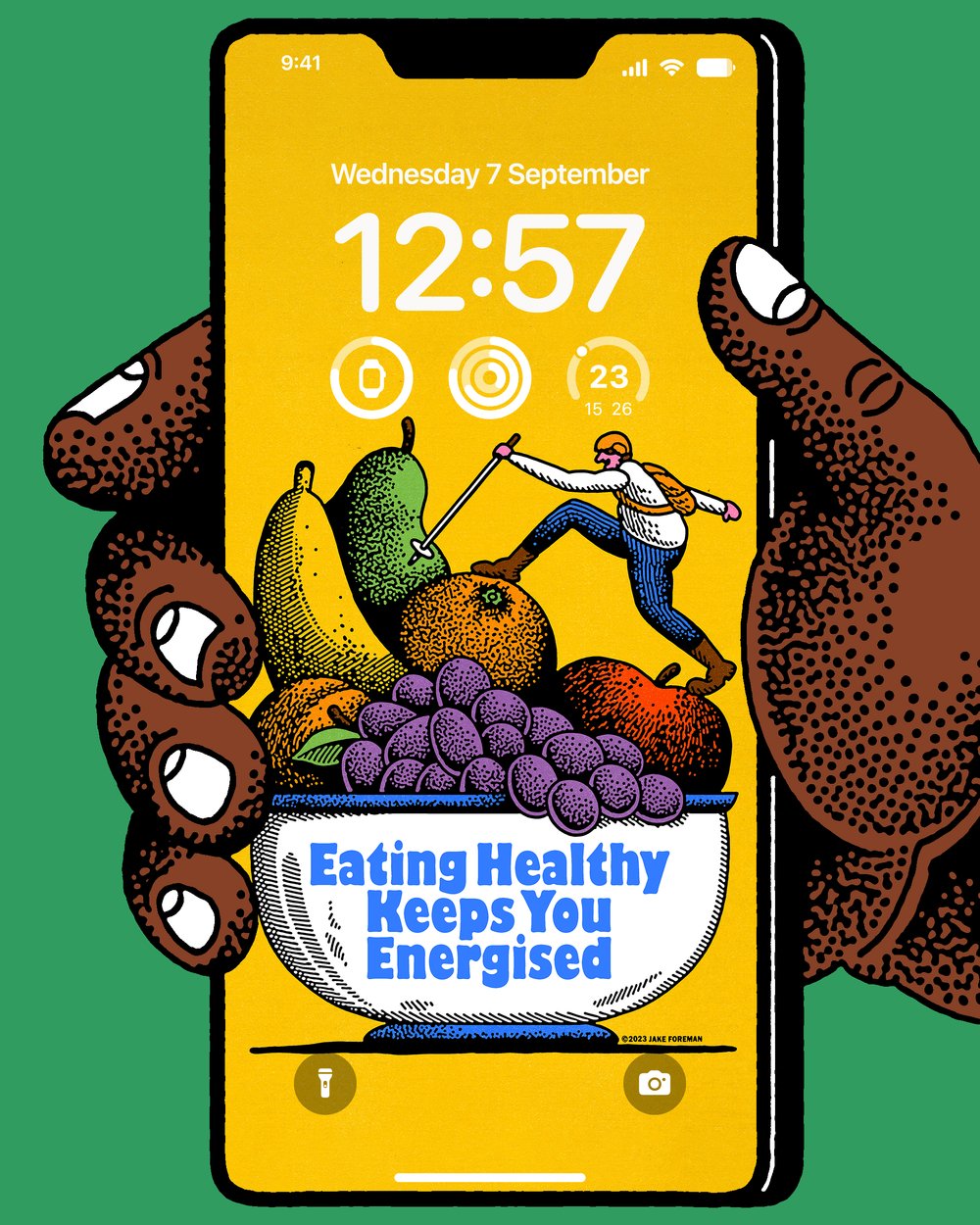 Healthy iPhone Wallpaper