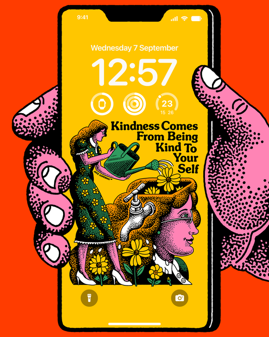 Kindness iPhone Wallpaper