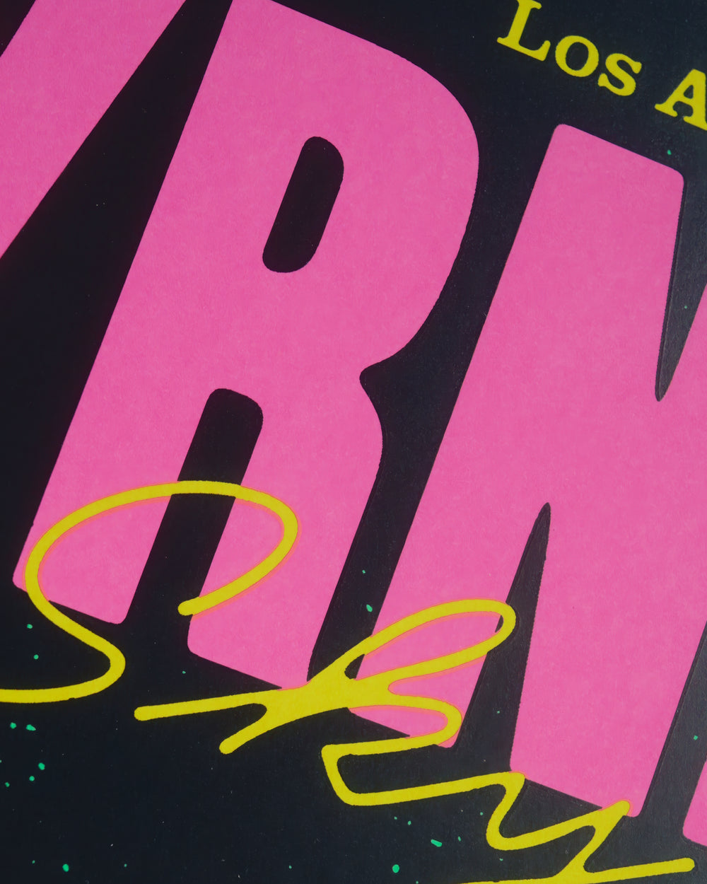 David Byrne Tour Poster